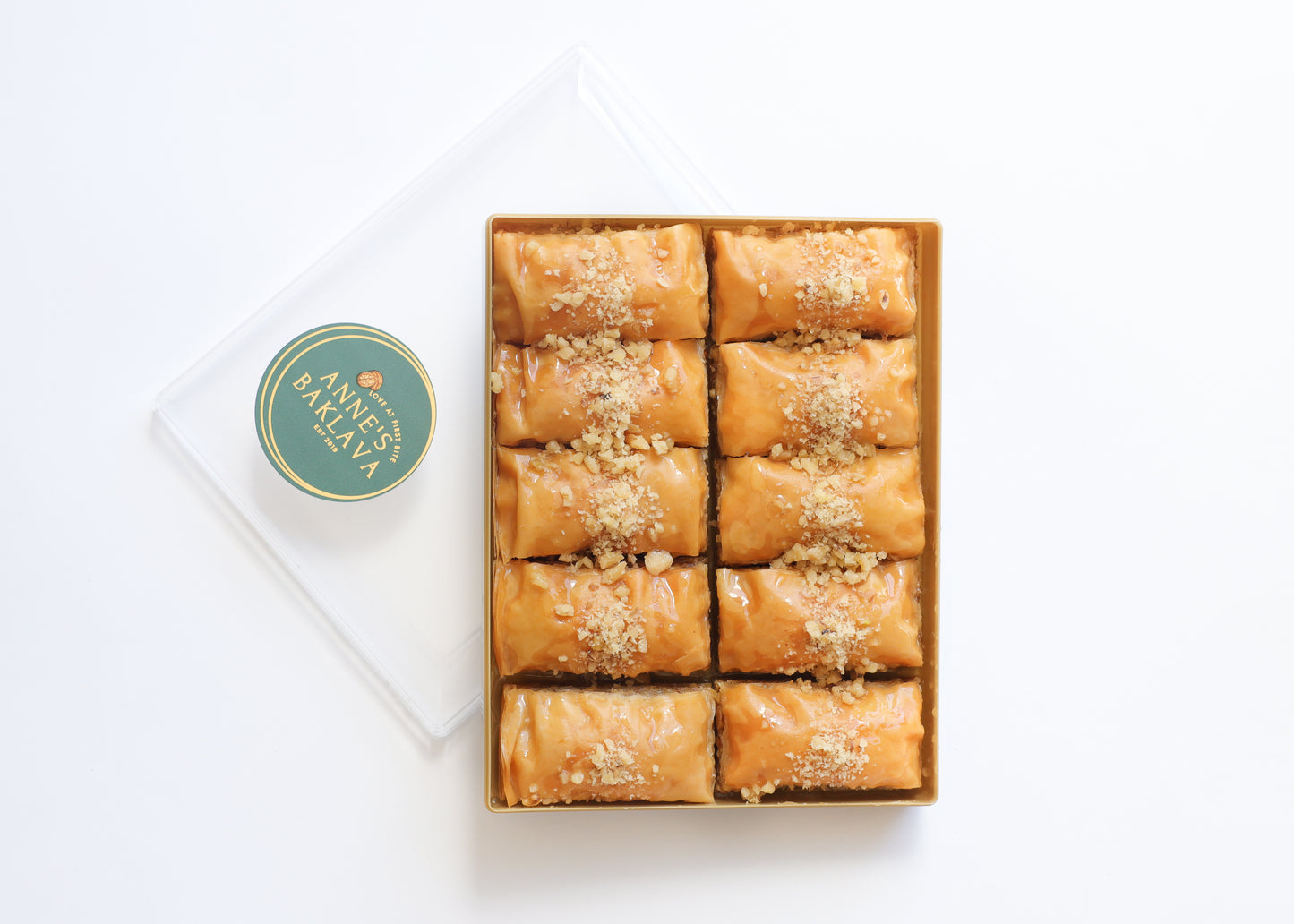 Walnut Baklava - 10 Piece Pack