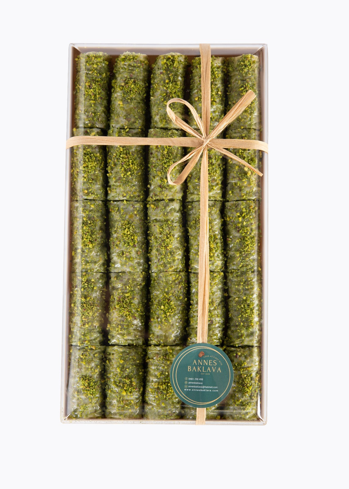 Pistachio Rolled - 25 Piece Pack