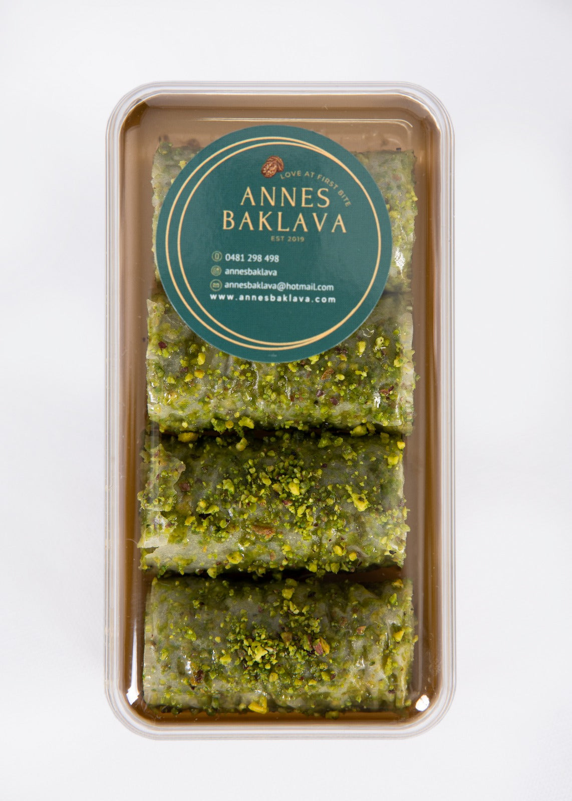 Pistachio Rolled - 4 Piece Pack